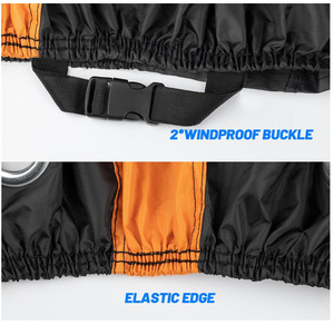Housses <span class=keywords><strong>de</strong></span> vélo d'extérieur portables résistantes à l'eau, disponibles en plusieurs modèles, équipées d'un cadenas à chaîne - Product Image 4