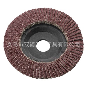 Flap Wheel Sandpaper 100mm 52 Flaps Plastic Cover Polishing Disc For Rust Removal Sanding Polishing - Product Image 5