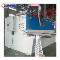 Cisaille hydraulique CNC automatique à guillotine avec moteur PLC pour découpe de tôles à angle de biseau variable de haute précision