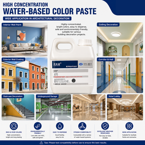 Colorant à base d'eau professionnel BKW, forte puissance de coloration, couleurs vives, utilisation polyvalente - Product Image 6