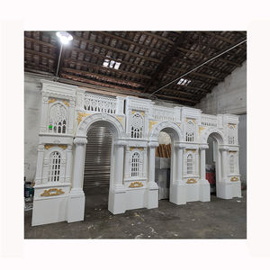 Château <span class=keywords><strong>de</strong></span> mariage blanc grand support <span class=keywords><strong>de</strong></span> toile <span class=keywords><strong>de</strong></span> fond pour décoration <span class=keywords><strong>de</strong></span> mariage en vente - Product Image 4