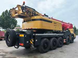 Grue tout-terrain 100 tonnes d'occasion, flèche <span class=keywords><strong>à</strong></span> 7 sections, élévateur mobile robuste, extension de treillis, machinerie pour l'énergie éolienne - Product Image 6