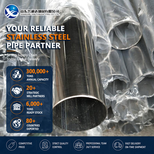 ISO Certified 316L 321 168.3mm x 6mm Sch80 Pickled GB T14976 Stainless Steel Pipe for Textile Machinery - Product Image 1