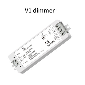 V1 RF <strong>Wireless</strong> <strong>LED</strong> Dimmer <strong>Controller</strong> 1-Channel 8A Remote Control for 12V/24V/36V <strong>Led</strong> Strip Single Color ROHS Compliant - Product Image 3