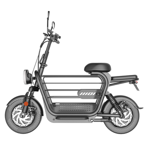 Monopattino Elettrico Pieghevole da 14 Pollici con Freno a Disco Anteriore, Trasportino per Animali e Seggiolino per Bambini, Lunga Durata della Batteria per Pendolarismo e Shopping - Product Image 6