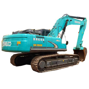 Entrega rápida Usado KOBELCO SK350 Excavadora de orugas de segunda mano Usado 35Ton BIG Excavadora Tractor Heavy Duty Big Digger - Product Image 1