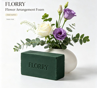 Briques de mousse florale en gros, haute absorption d'eau, boue pour fleurs fraîches, fournitures pour fleuristes