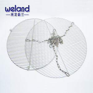 WELAND Edelstahl Hängende Topfhalter Outdoor Dreibein Schwenkgrill Rostfreier Edelstahl Schwenkgrillrost - Product Image 5