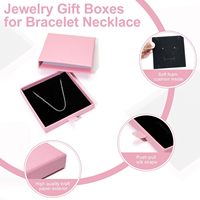 Boîte à bijoux rigide en carton personnalisée de luxe haut de gamme avec logo, finition mate, gaufrage, fermeture magnétique, couleur personnalisée