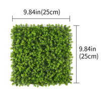 Panneau de gazon artificiel vert en PE ultra-réaliste, résistant aux UV, écologique, ignifuge et durable, idéal pour l'aménagement paysager domestique – Vente directe usine