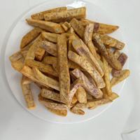 Bâtonnets de taro en gros - Bâtonnets de taro frais coupés naturels, processus VF, bâtonnets de taro au jaune d'œuf salé avec certification FSSC22000