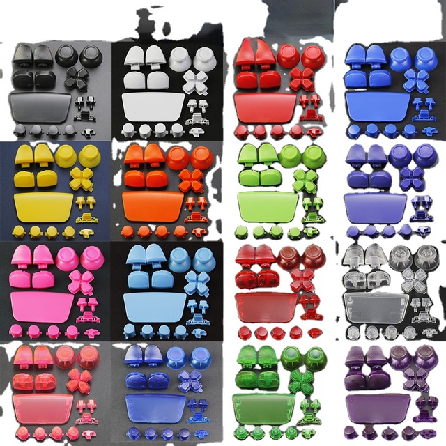WEIAI ABXY Buttons for PS5 BDM-030 Gamepad Controller L1 R1 L2 R2 Trigger Button Key D-pad Button