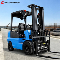 Chariot élévateur électrique de conception internationale standard 2 tonnes 3 tonnes au lithium avec déplaceur latéral et mât à déplacement libre en 3 étapes