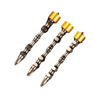 Puntas de Destornillador Phillips de Precisión Yu Jian, 65-110 mm, Acero de Aleación Magnética, Acabado Dorado - Product Image 1