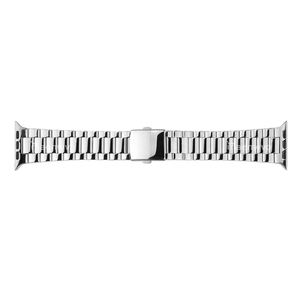 Adjustable 20mm Stainless Steel Luxury Watchband with Butterfly Clasp for Watch 20cm - Product Image 1