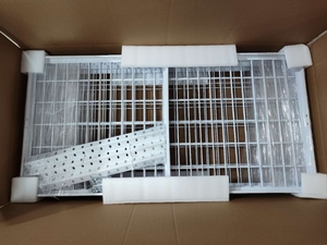 Customized Adjustable 4x8 Overhead Storage Rack Hanging Ceiling <strong>Shelving</strong> with Wire <strong>Mesh</strong> for Garage Lifted Ceiling Rack - Product Image 6