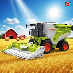 Camion RC 2,4G <span class=keywords><strong>Jouet</strong></span> de ferme du fermier, moissonneuse-batteuse de blé et de maïs, voiture <span class=keywords><strong>jouet</strong></span> pour enfants, voiture de fermier pour enfants, cadeau - Product Image 3