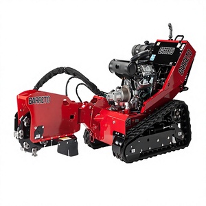 Quality New/Used Barreto 30-SGB Powered <b>Walk</b> Behind Tracked Skid Steer Stump Grinder earth moving <b>machinery</b> - Product Image 1