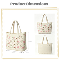 Sac fourre-tout polyvalent en EVA à large ouverture, léger, sac à bandoulière portable, sac à main étanche, sac de plage en silicone avec logo personnalisé
