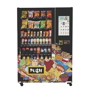 Op Maat Gemaakte Zelfsnoep Touchscreen Automaat Snackautomaat Voor Retailartikelen