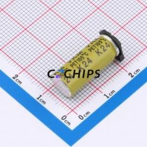 ตัวเก็บประจุชนิดอิเล็กโทรลีติคอลูมิเนียม VKMD2052W100MV SMD D8xL20.5mm 10uF 20% 450V 260mA-100kHz - Product Image 2