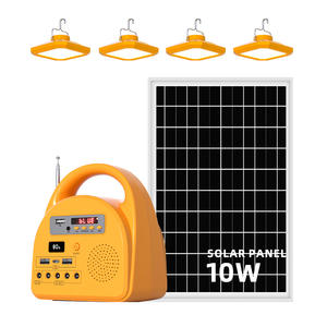Générateur Solaire <span class=keywords><strong>de</strong></span> Camping Extérieur avec Panneau Solaire et Lumières LED, Station d'Énergie Portable à Batterie LiFePO4 - Product Image 2