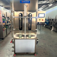 Machine de remplissage semi-automatique à flux continu pour sauce soja, vinaigre, condiments et spiritueux