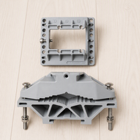 Kit de montage neuf pour sol/mur/poteau, support de montage standard haut pour télécommunications RRU