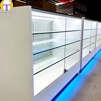 Exhibidor Móvil Moderno con Tecnología Avanzada para Tiendas de Cigarrillos Electrónicos y Diseño de Tiendas de Celulares