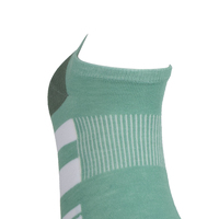 Chaussettes bateau décontractées pour hommes, en coton mélangé respirant, anti-dérapantes, anti-bactériennes, à rayures colorées, coupe basse, invisibles, pour l'été