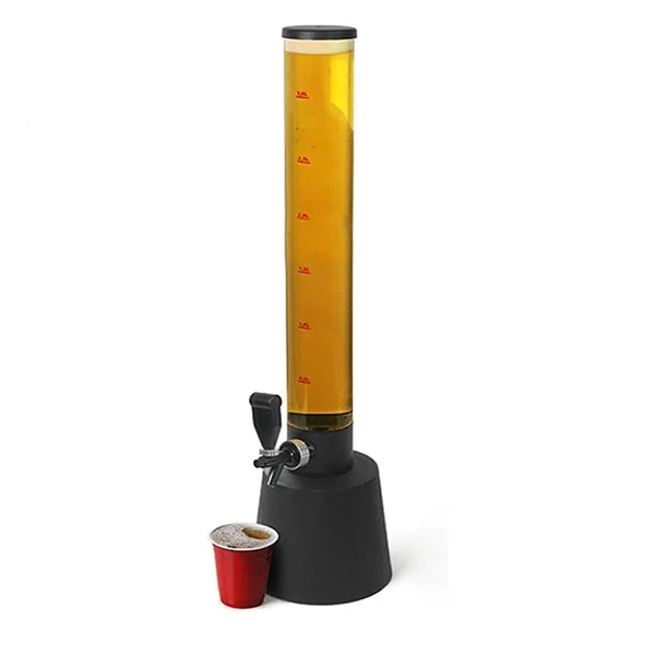 1.5/3L Beer Tower With Ice Tube Beer Dispenser