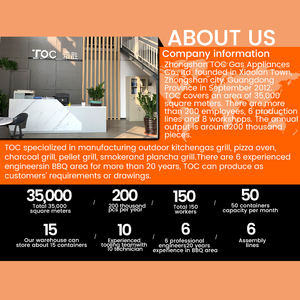 Parrilla de gas de barbacoa de uso de jardín de material de acero inoxidable con rejillas de cocina de hierro fundido - Product Image 4