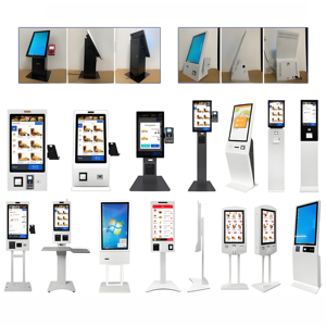 Android tự phục vụ <span class=keywords><strong>POS</strong></span> kiosk cho thực phẩm đặt hàng & Thanh toán nhanh sàn/Tường Gắn cho trung tâm mua sắm - Product Image 1