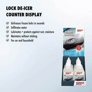 Dégivreur pour serrures de voiture, qualité garantie, présentoir de comptoir, 50 ml, prêt à la vente, pour l'entretien automobile hivernal - Product Image 2