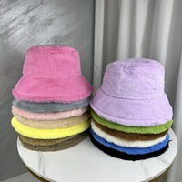 Chapeaux d'hiver en fourrure douce et confortable, respirants, extensibles, multicolores, chauds et épais, pour femmes, de la marque Wins Flying Long Plush
