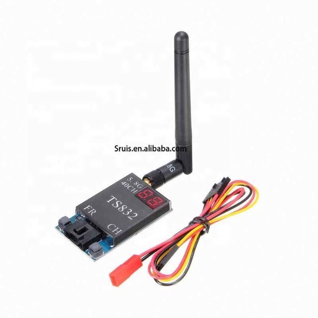 TS832 Boscam FPV 5.8G 48CH 600mW 7.4-16V Wireless AV Transmitter