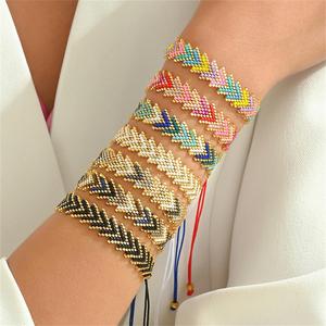 Gioielli all'ingrosso amicizia bracciale Tennis perline sfuse colorate piccole stringhe di moda bracciale per accessori da donna - Product Image 1