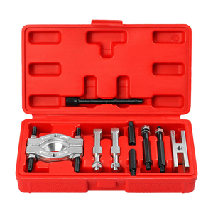 Small 9pcs Bearing Separator and <b>Puller</b> Set Bearing Removal Tool Set Bearing Separator Professional Car Repair Tool Kit - Product Image 1