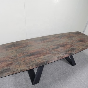 <span class=keywords><strong>Tavolo</strong></span> in Ceramica Effetto Marmo 12mm <span class=keywords><strong>Allungabile</strong></span>, <span class=keywords><strong>Dimensioni</strong></span> Fino a 2200-2800mm - Product Image 3