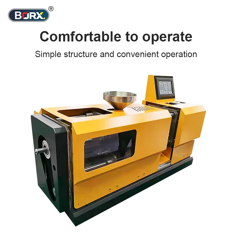 BORX 2T/4T Micro desktop 0.5KW injection molding machine with one-button operating system