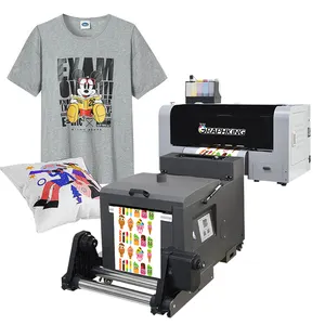 Cheapest factory direct sale A3 DTF printer for t-shirt for clothes cotton for fabric heat press machine