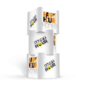 Présentoir de <span class=keywords><strong>cube</strong></span> en <span class=keywords><strong>carton</strong></span> Pop up personnalisable de Fanghua <span class=keywords><strong>empilable</strong></span> et pliable avec votre logo par impression - Product Image 4
