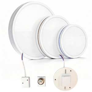 Vervangbare E27/E26/E22 AC85-265V 24W/36W/48W Plastic Tri-Proof Moderne Binnenplafondlamp - Product Image 1