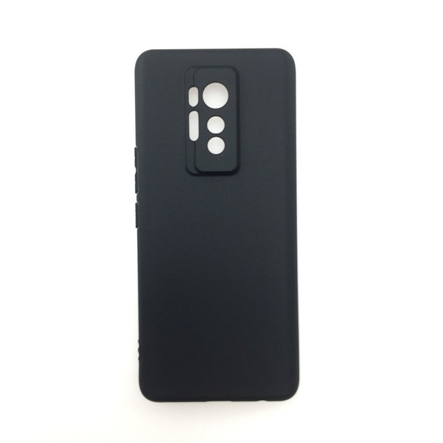 Manufacturer Wholesale Matte TPU Cases Soft Frosted Back Cover Silicone Mobile Phone Case for Infinix Tecno Phantom X AC8 Black