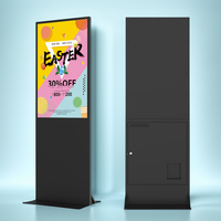 43 49 55 65 pouces Totem au sol Smart Interactive Digital Signage and displays LCD Advertising Display Touch Screen Kiosk