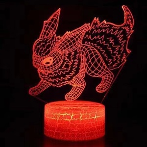 <span class=keywords><strong>Pikachu</strong></span> – veilleuse <span class=keywords><strong>LED</strong></span> 3D à 7 couleurs changeantes, interrupteur tactile, <span class=keywords><strong>lampe</strong></span> de Table - Product Image 2