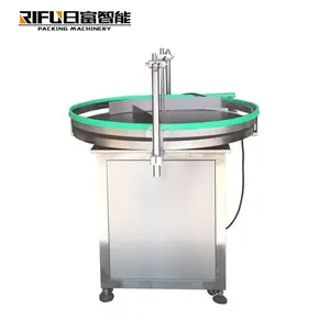 Semi Automatic Bottle Unscrambler Collect Turntable Machine Bottle Sorting Machine/Can Packaging Line