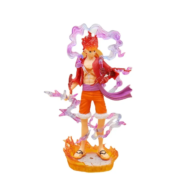 21Cm Luffy Ones Stukken Anime Figuren Vier Keizers Aap D. Luffy Originele Kwaliteit Pvc Anime Speelgoed