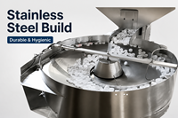 Moteur d'alimentation centrifuge haute vitesse ZETONG personnalisable et contrôlé par PLC pour l'emballage de bouteilles de grande capacité