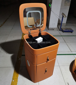 Hot Selling Smart Swivel Dresser Table With <strong>Mirror</strong> Stool Drawer Luxury Led Lights Music Wireless Charging Vanity Table <strong>Bedside</strong> - Product Image 3
